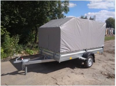 Тент на прицеп A25P высотой 1200мм АЭРО